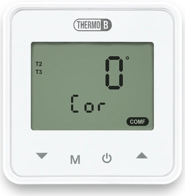 ThermoB System · 3WHC432, Ρυθμιστής για βάνα ανάμειξης 3 οδών, έλεγχος 3 σημείων view
