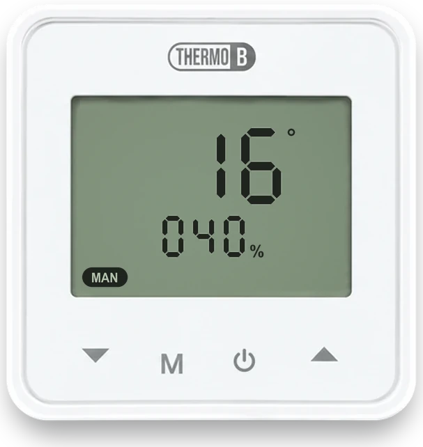 ThermoB System · 3WHC432, Ρυθμιστής για βάνα ανάμειξης 3 οδών, έλεγχος 3 σημείων view